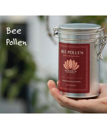 100% Raw Bee Pollen - (300g) Bee Pollen Superfood - Antioxidant Rich Bee Pollen Granules - for Vitality & Longevity - Free from Any Additives & Fillers - Buy Online on GoSupps.com