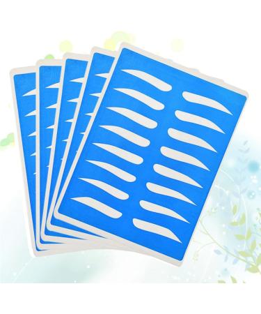 Angoily 5 Sheets Eye Brow Practice Skin Eyebrow Practice Skin Eyebrow Microblading Skin Blank Eyebrows - Buy Online on GoSupps.com