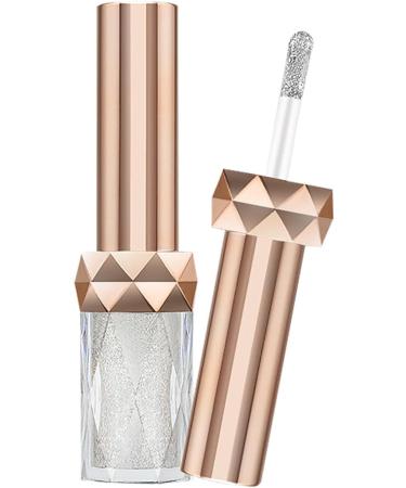 Liquid Eyeshadow - Glitter Shimmer Eyeshadow - Waterproof Long Lasting Eyeshadow - Quick-Drying Sparkling Eye Shadow Makeup Xiatiam 1#Diamond White - Buy Online on GoSupps.com