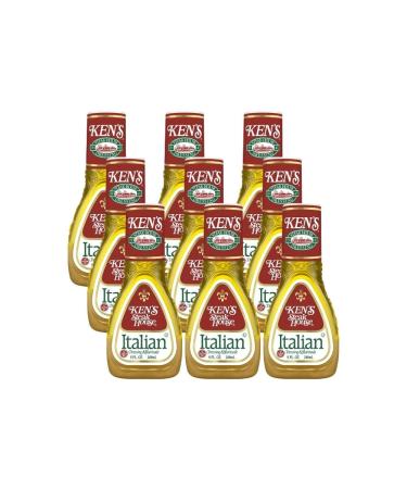 Ken's Steak House Italian Dressing & Marinade (9 Fl Oz , Pack of 9) 9 Fl Oz (Pack of 9) - Buy Online on GoSupps.com