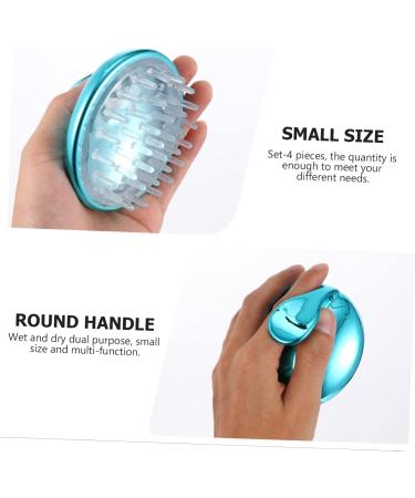 FOMIYES 8 STK Silicone Scalp Massage Comb - Anti-Dandruff Shampoo Brush for Men | Head & Hair Washer Showering Lure - Eva Cleaning Tool - Buy Online on GoSupps.com