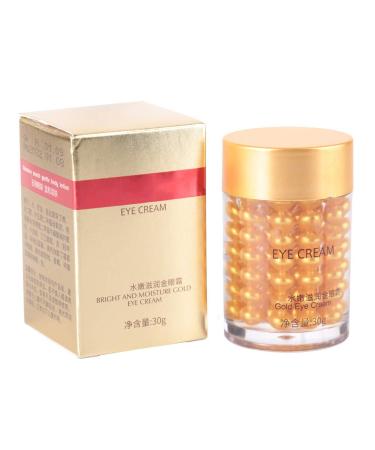 Gold Collagen Eye Cream 30g | Anti-Aging Serum for Dark Circles & Puffiness | Brightening & Moisturizing Treatment for Wrinkles & Eye Bags - Buy Online on GoSupps.com