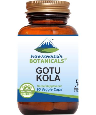 Pure Mountain Botanicals Gotu Kola Capsules - Buy Online on GoSupps.com