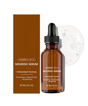 S rum Concentr Anti-Taches Visage Serum Vitamine C - Enrichi en Vitamine C + B + E Skin Care Cor enne les Teints Ternes - Contour Des Yeux Anti-Rides et Anti-Cernes Serum Hydratant Visage - 30 ml