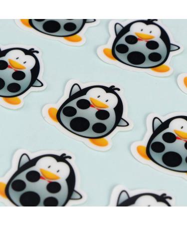 Exceart Baby Forehead Thermometer Strips Quick Read Fever Stickers for Kids & Adults (10 Pack Penguin Design) - Buy Online on GoSupps.com