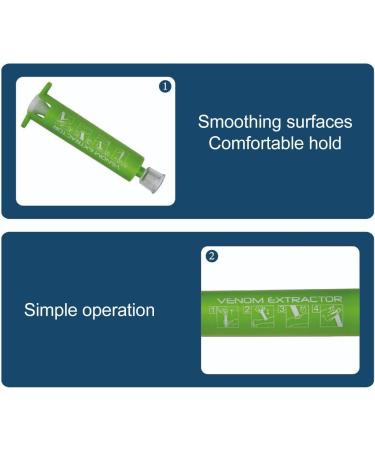 Bite Sucker Venom Extractor Tool - Effective Poison Removal Kit for Stings and Bites - Buy Online on GoSupps.com