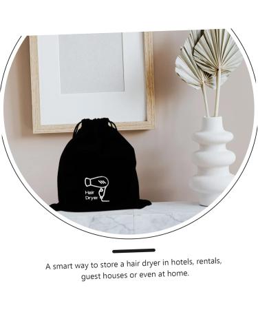 FOYTOKI 3 Pcs Organizer Bag Black Wig Flannel Black Purse Storage Organizer - Buy Online on GoSupps.com