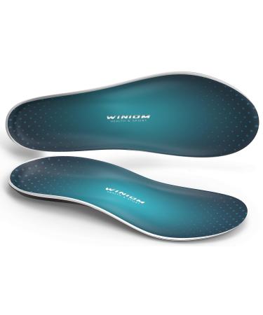 Plantar Fasciitis Insoles with Arch Support - All in One Pain Relief Orthotics Inserts - Relieve Flat Feet & High Arch  Foot Pain - (Blue  Men 10-10.5 / Women 12-12.5) Blue Men 10-10.5 / Women 12-12.5