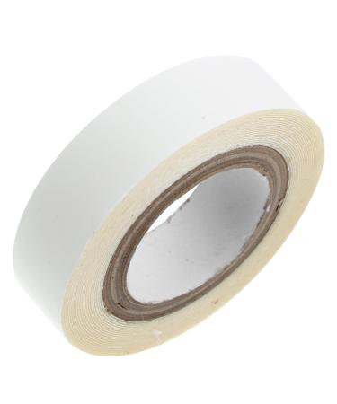 NOLITOY 1 Roll Wig Film Hair Tape Double Sided Wig for Lace Front Wig Accessories to Hold Wig on Wig Tape Double Sided Wig Lace Glue Wig Glue for Front Lace Wig Bald Cap 4.70X4.70X1.30CM White