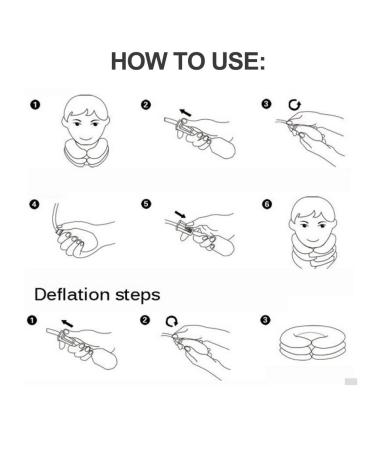 Qkiss Inflatable Cervical Collar Neck Support | Breathable Spine Traction & Massage Device for Neck & Shoulder Relief - Buy Online on GoSupps.com