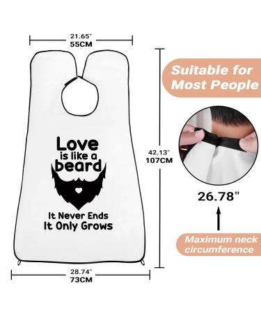 Unique Dad Gifts for Father's Day | Cool Beard Bib & Shaving Apron - Perfect for Birthdays Christmas & Anniversaries - Buy Online on GoSupps.com