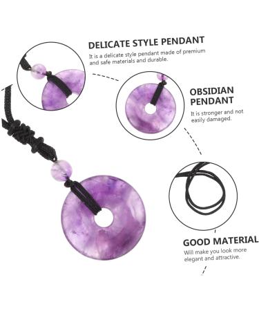 Fomiyes 3-In-1 Healing Crystal Necklace with Safety Buckle Traditional Stone & Coin Design International Shipping Available - Buy Online on GoSupps.com