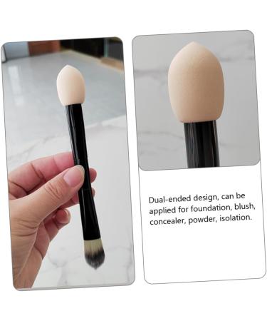 Mikinona Double-ended Makeup Brush Plastic Miss Non Latex Liquid Foundation Brush - Buy Online on GoSupps.com