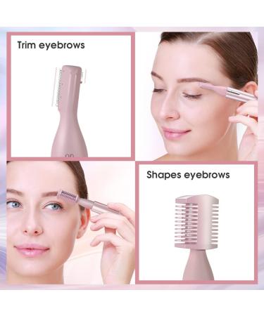 Touch Beauty Correction Trimmer - Electric Eyebrow & Body Trimmer for Armpit Bikini Lips & Chin - Pink | International Shipping Available - Buy Online on GoSupps.com
