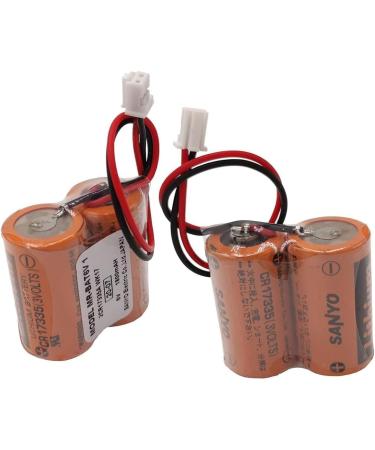 Buy EVA 10-Pack 2CR17335A WK17 6V 1800mAh Battery - SANYO MR-BAT6V1 Compatible for M80 Driver MR-J4 Servo System - International Shipping Available - Buy Online on GoSupps.com