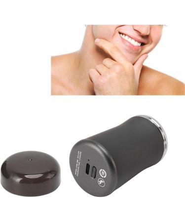 VINGVO Mini Electric Beard Clipper & Trimmer - Silent Motor Washable 3 Tool Heads Ideal for Grooming (Black - Buy Online on GoSupps.com
