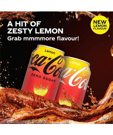 Coca-Cola Lemon 8 x 330ml: Refreshing Citrus Twist - Buy Now! - Buy Online on GoSupps.com
