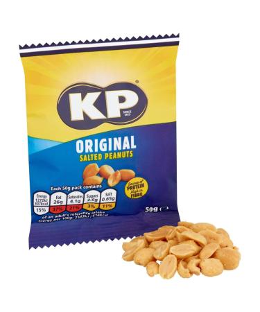 KP Original Salted Peanuts 50g-Food