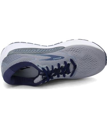 Brooks Men's Beast '20 Running Shoe 10.5 Blue/Grey/Peacoat - Supportive & Stylish - Buy Online on GoSupps.com