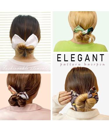 Herbests Deft Bun Maker | Magic Hair Donut Tool for Women & Girls | Easy Styling with Flexible Cotton Hairband - Black & Red - Buy Online on GoSupps.com
