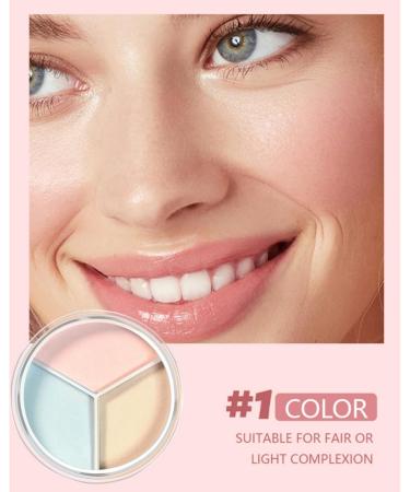 Color Correcting Loose Powder Face Makeup Powder Matte Finish 3 Colors Oil Control Brightens Skin Smooth Uniform Powder Mask Fine Lines and Skin - Buy Online on GoSupps.com