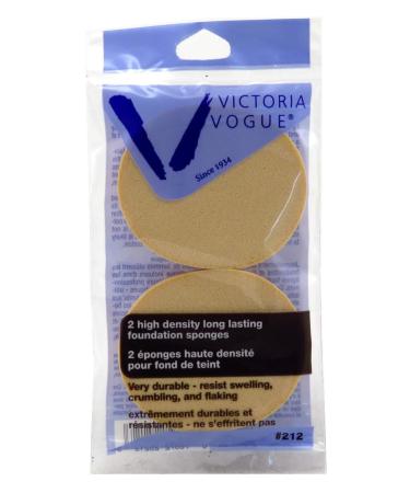 #212 Round Sponge 2 Count Foundation (6 Pack)