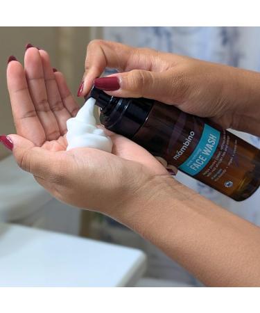 Mambino Organics Pore Refining Foaming Cleanser Red African Tea & Sweet Orange Gentle Face Wash & Facial Cleanser for Daily Skincare Pore Cleanser 5.5 fl oz 1-Pack 1-Pack Foaming Cleanser - Buy Online on GoSupps.com