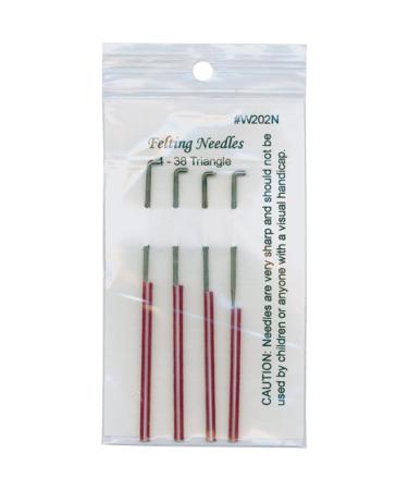 Wistyria Editions Felting Needles 4pc Size 38