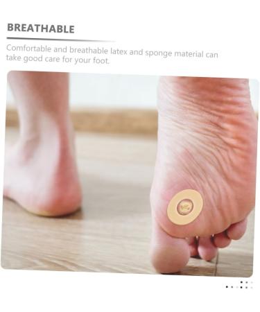 KOMBIUDA 5 Sheets Callus Cushions Bunion Cushion Callus Pads Abrasion Proof Callus Cushion Corn and Callus Remover for Feet Corn Cushion for Feet Breathable Latex Sponge Floor Mat - Buy Online on GoSupps.com