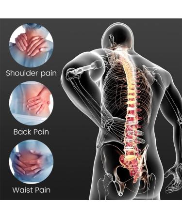 Tiiffy Lower Back Support - Self-Warming Pain Relief Double Train Lumbar Support for Sciatica Spinal Stenosis Scoliosis & Herniated Disc (Size: M) - International Shipping Available - Buy Online on GoSupps.com