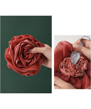 Remorui Shower Sponge - Fast Foaming Elastic Bath Ball | Essential Skin Care Home Supplies - Buy Online on GoSupps.com