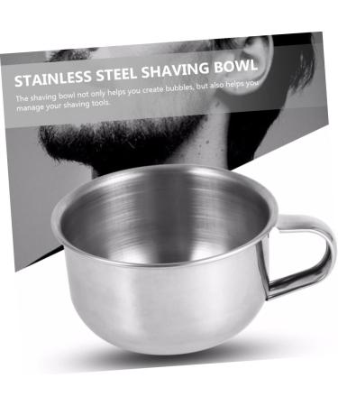 Angoily Shaving Bowl & Hairdressing Cup - Ideal Gift for Men | Shaving Soap Razor Foam & Accessories | Quality Round Shaving Brush | International Shipping Available - Buy Online on GoSupps.com