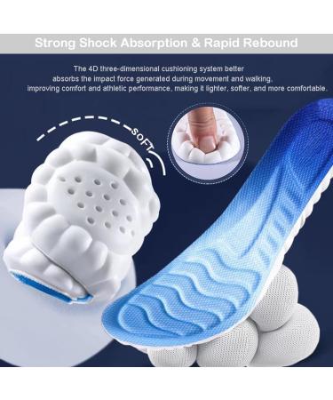 Shop Solo Actfit Comfort Memory Foam Insoles for Men & Women - Orthopedic Foot Pain Relief for Plantar Fasciitis & Flat Feet - Soft Damping Gray 39-40 - Buy Online on GoSupps.com