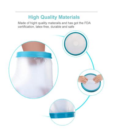 Waterproof Leg & Foot Shower Protection - Plaster Protectors (11/28cm) | International Shipping - Buy Online on GoSupps.com