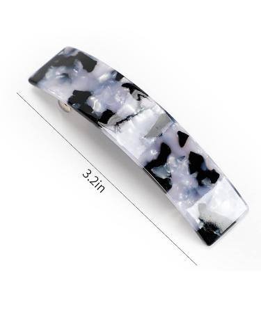 3PCS Vintage French Barrettes for Women with Fine Thick Hair - Large Hair Clips for Ponytail French Style - Buy Online on GoSupps.com