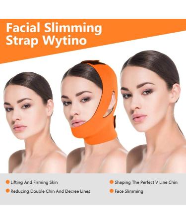 Doppelkinn Tighter Face Lifting Belt | Double Chin Reducer & Skin Tightening Strap for Women - Breathable V-Line Design - Buy Online on GoSupps.com