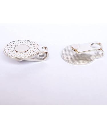 Magnetic Golf Hat Clips 5-10 PCS Ball Marker Holders - Silver | for Golf Gloves Hats Bags Caps Visor Belt - Buy Online on GoSupps.com