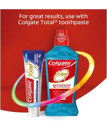 Colgate Total Pro-Shield Alcohol Free Mouthwash Peppermint 500mL - 16.9 fl oz (Pack of 1) - Buy Online on GoSupps.com