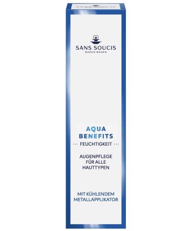 Sans Soucis Aqua Benefits Eye Care 15 ml | Hydrating Under Eye Treatment for All Skin Types - Shop Internationally - Buy Online on GoSupps.com