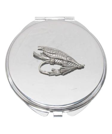 Fishing Fly Compact Mirror Handbag Gift With Free Engraving 130