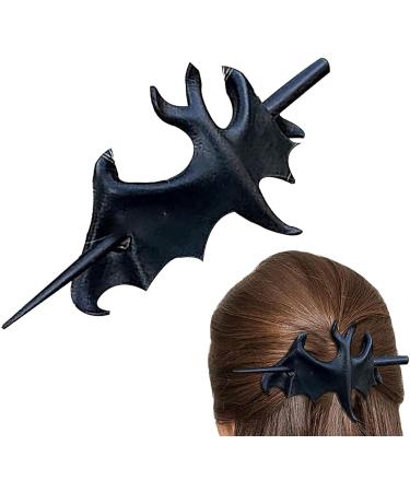 Halloween Bat Wing Hairpin | Gothic Hair Accessories | Non-Slip Vintage Creative Hair Sticks Halloween For Wedding  - Buy Online on GoSupps.com