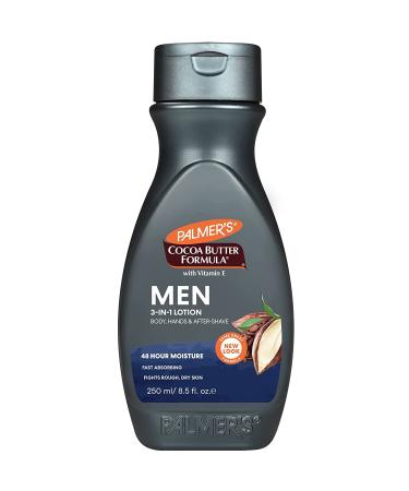 Palmer's Cocoa Butter Formula Men Body & Face Moisturizer 8.50 oz (Pack of 4)