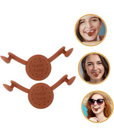 NUOBESTY Lot de 2 Appareils d'Exercice Facial en Silicone Marron pour Correction du Sourire R glage de Force Cr ateur de Fossettes Naturelles Outil d'Entra nement du Sourire pour Usage - Buy Online on GoSupps.com