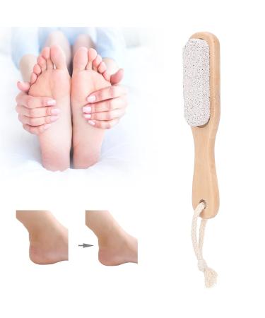 Footstone File - FootFish Corneal Removal Tool | Wood Pedicure & Foot Care | Effective Bimsstein for Smooth Feet & Hands - Buy Online on GoSupps.com
