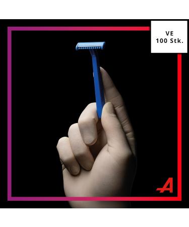 Topjess Disposable Razor with Stainless Steel Blade - Comfort & Hygiene for Dry Shave | Buy Blue Razor Online - Buy Online on GoSupps.com