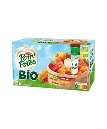 Materne Specialty of multi-variety fruits, without added sugars - 12 90g gourds