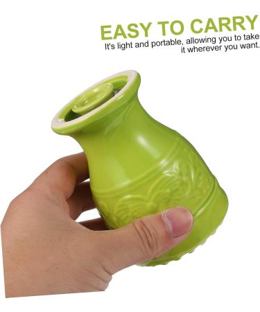 Premium Moxa Stick Holder & Moxibustion Tank - Ceramic Portable Massage Device for Heat Therapy & Back Care - Buy Online on GoSupps.com