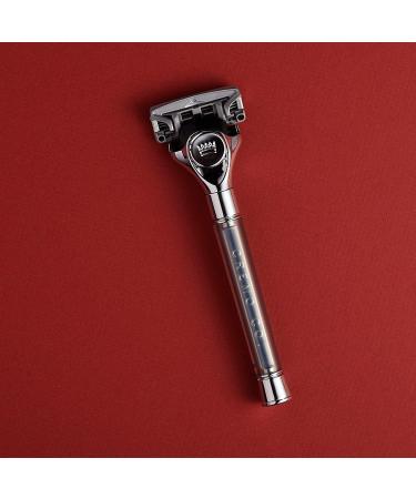 Cremo Barber Grade Men's Razor | Silver with Extra Refill Blade - Buy Online on GoSupps.com