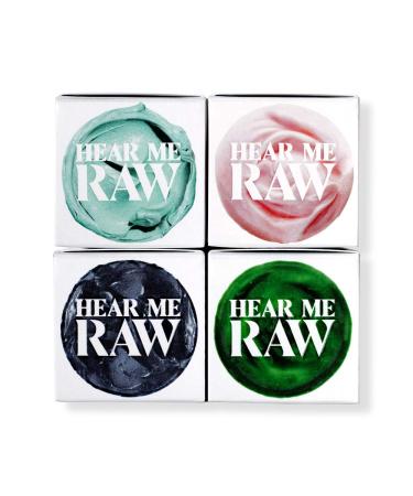 Shop The Fab Four Bento Box - 4-Piece Travel Skincare Kit | Brightener Detoxifier Hydrator Clarifier | International Shipping Available - Buy Online on GoSupps.com