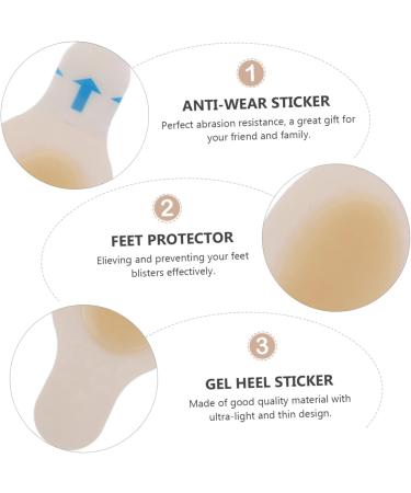 FRCOLOR 10pcs Women's Anti-Wear Stickers for Heels - Gel Cushion Pads & Foot Protectors - Buy Online on GoSupps.com